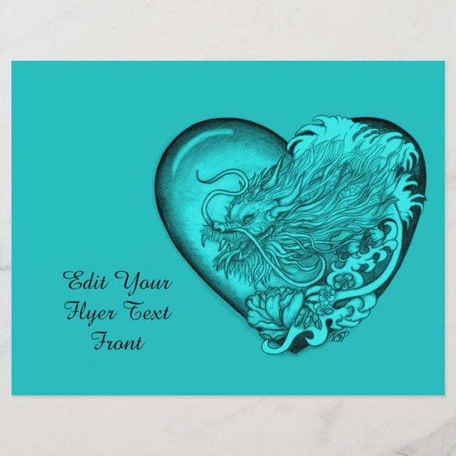 Flyer Dragão Heart (Frente)