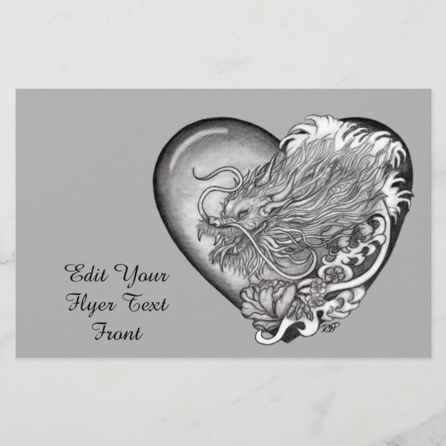 Flyer Dragão Heart (Frente)