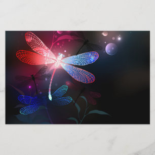 Flyer Dragonfly vermelha
