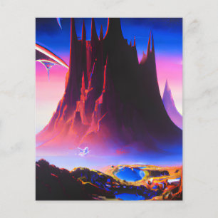 Flyer Dream World Oil Painting