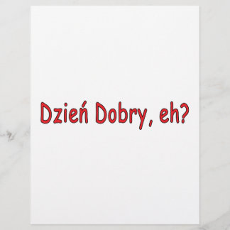Flyer Dzien Dobry, hein?