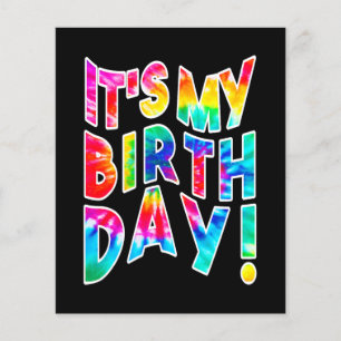 Flyer É o meu presente de aniversário