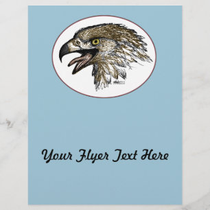 Flyer Eagle Gritando
