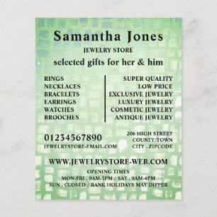 Flyer Efeito Mosaico, Loja de Joias