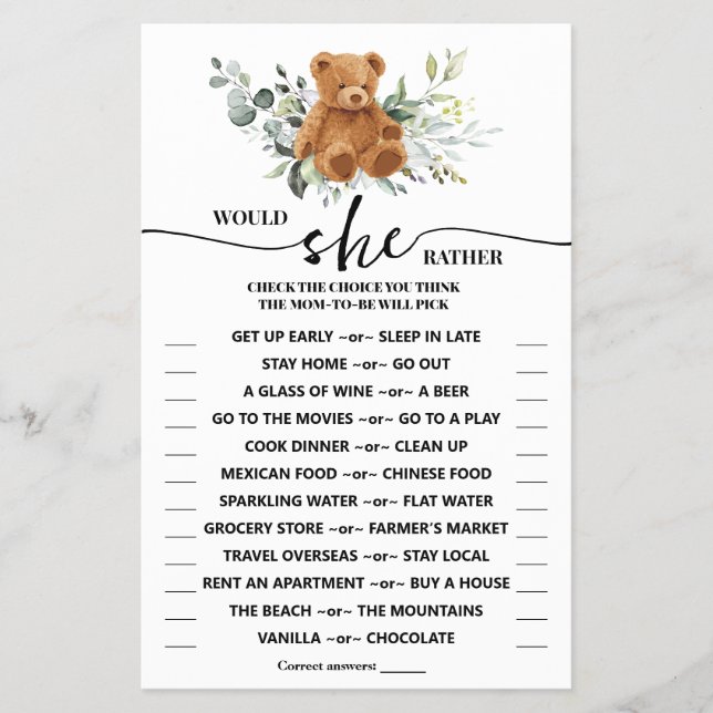 Flyer Ela Quer Preferencialmente De Cartaz De Jogo De Ch (Frente)