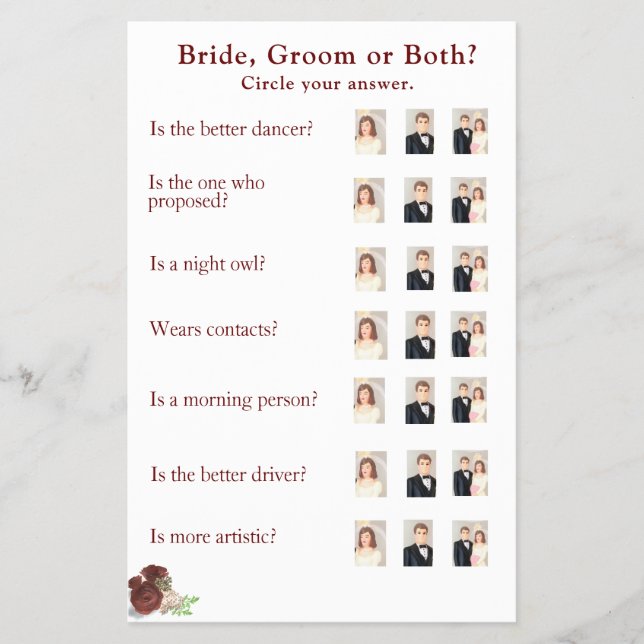 Flyer Ele Disse, Ela Disse Jogo De Chá (Frente)