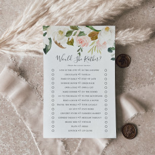 Flyer Elegante Magnolia Ela Preferencialmente Jogo