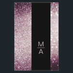 Flyer Elegante Monograma Silber Lila<br><div class="desc">Ein elegantes und raffiniertes Design mit einem digital Bild aus Silber-Lila-Glitter. Achtung: Bei der Herstellung wird keine echte Folie verwendet,  sondern nur die Farbe gründlich aufgedruckt. Füge deine Daten,  Logo,  FirmenDetails und Bilder in Minuten hinzu.</div>
