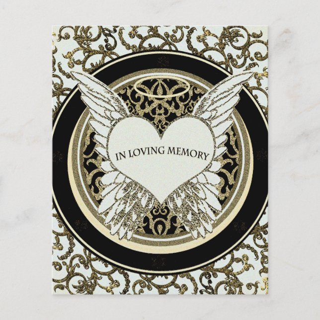 Flyer Em memória de amor (Frente)