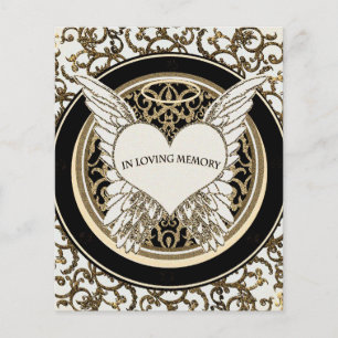 Flyer Em memória Loving