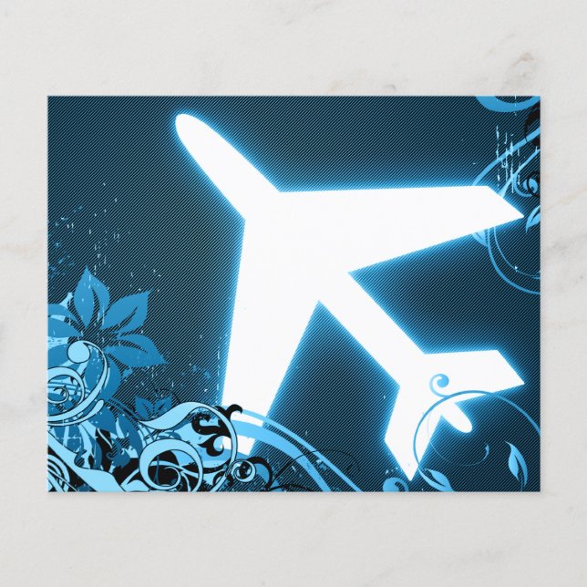 Flyer em todo o mundo: avião hi-fi (Frente)