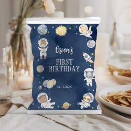 Flyer Embalagem Exterior Safari Aniversário Chip Bag Wra