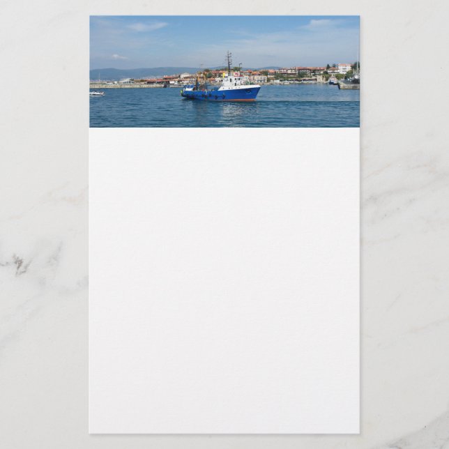 Flyer Embarcação de pesca que vai para o mar (Frente)