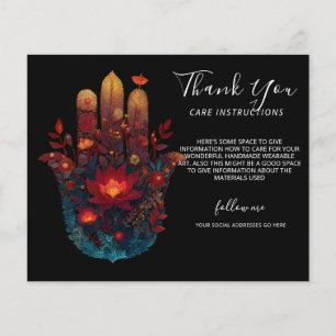 Flyer Ember Lotus   Design do Hamsa Hand