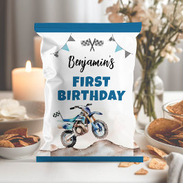 Flyer Embrulho de Saco de Batata Frita para Aniversário 