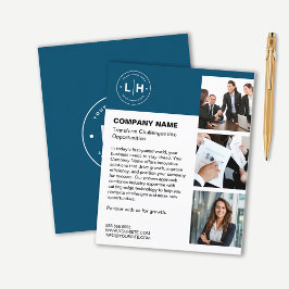 Flyer Empresa Personalizada Moderna