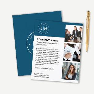 Flyer Empresa Personalizada Moderna