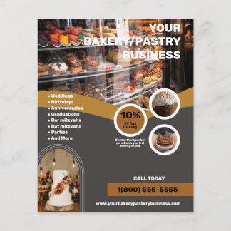 Flyer Empresas de padaria/pastelaria