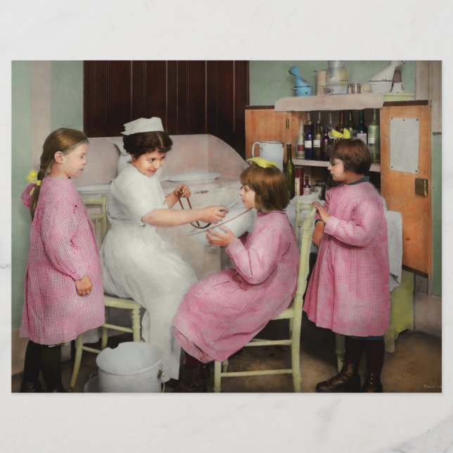 Flyer Enfermeira - Jovem 1918 (Frente)