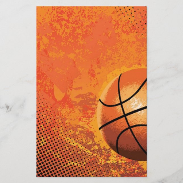 Flyer equipe de basquete jogador torneio quadra esporte (Frente)