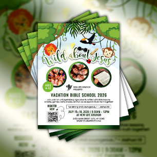 Flyer Escola Bíblica de Férias da Igreja da Juventude Se