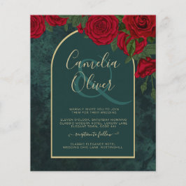 Flyer ESPETAPA ORÇAMENTALCONVITE PARA Casamento no inver