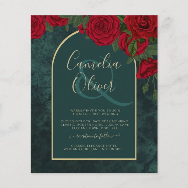 Flyer ESPETAPA ORÇAMENTALCONVITE PARA Casamento no inver (Frente)