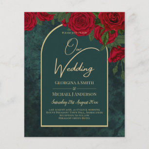Flyer ESPETAPA ORÇAMENTALCONVITE PARA Casamento no inver