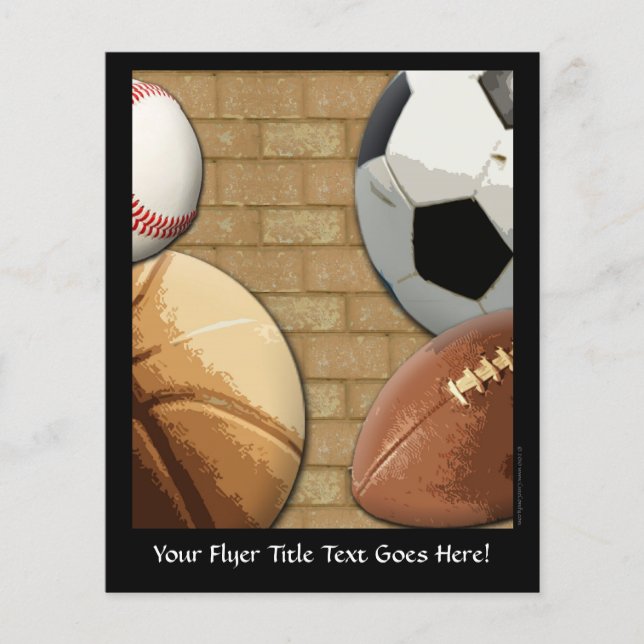 Flyer Esportes Al-Star, Basquete/Futebol/Américano (Frente)