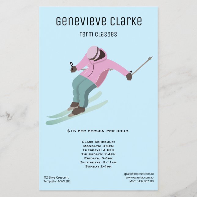 Flyer Esqui (Frente)
