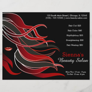 Flyer Estilista de cabelo