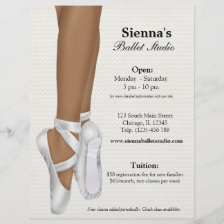 Flyer Estúdio de Ballet