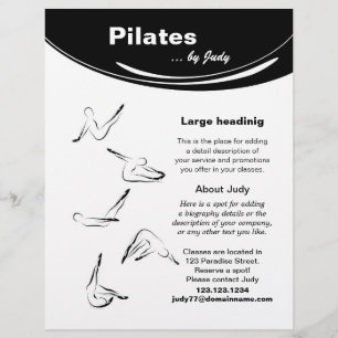 Flyer Estúdio de Pilates