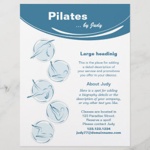 Flyer Estúdio de Pilates