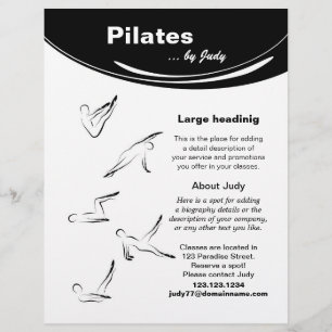 Flyer Estúdio de Pilates
