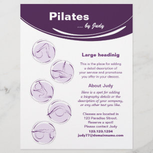Flyer Estúdio pilates