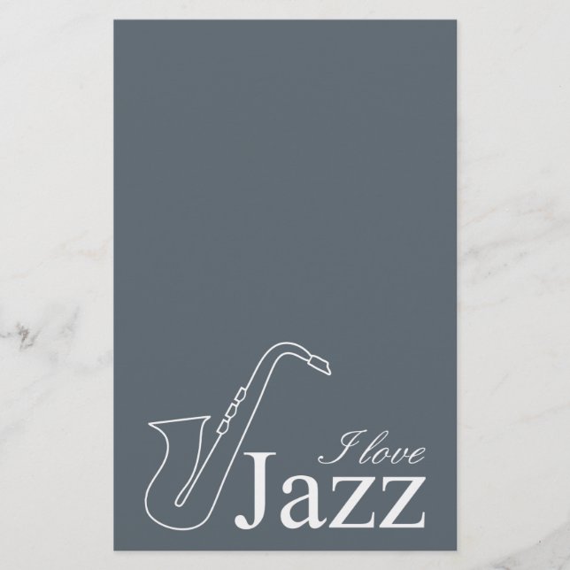 Flyer Eu adoro jazz (Frente)