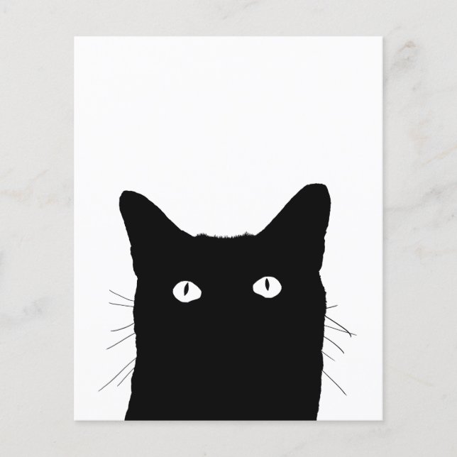 Flyer Eu vejo Cat Click para selecionar seu plano de fun (Frente)