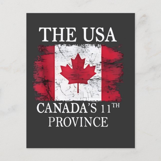 Flyer EUA, Província 11 do Canadá, América do Canadá (Frente)