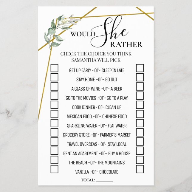 Flyer Eucalyptus Preferencialmente Jogo De Chá de panela (Frente)