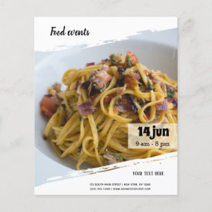 Flyer Evento da comida