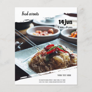 Flyer Evento da comida