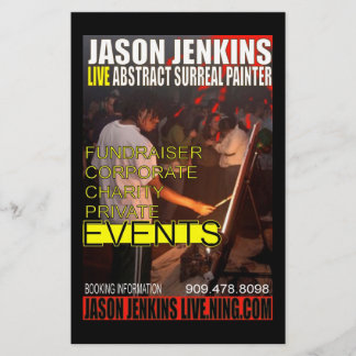 FLYER EVENTOS AO VIVO DE JASON JENKINS