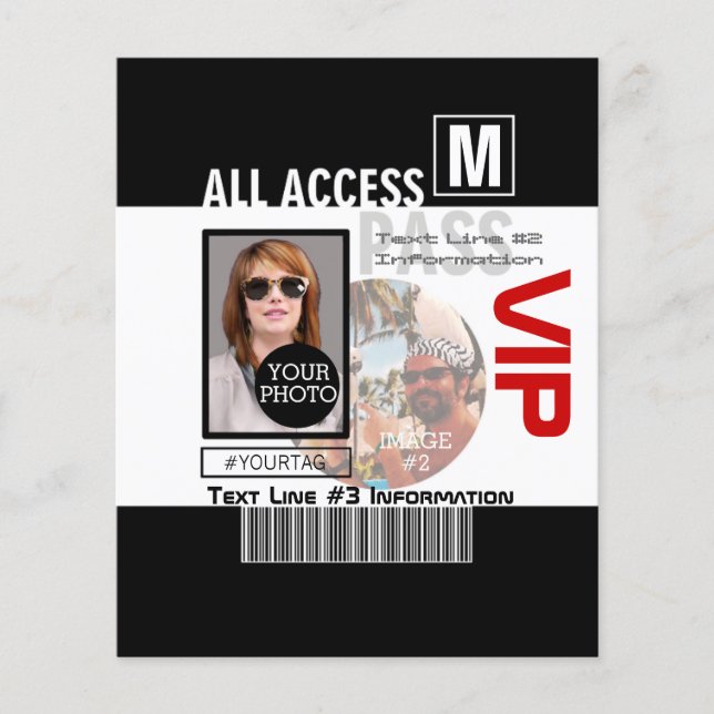 Flyer Faça seu próprio VIP passar 8 maneiras de personal (Frente)