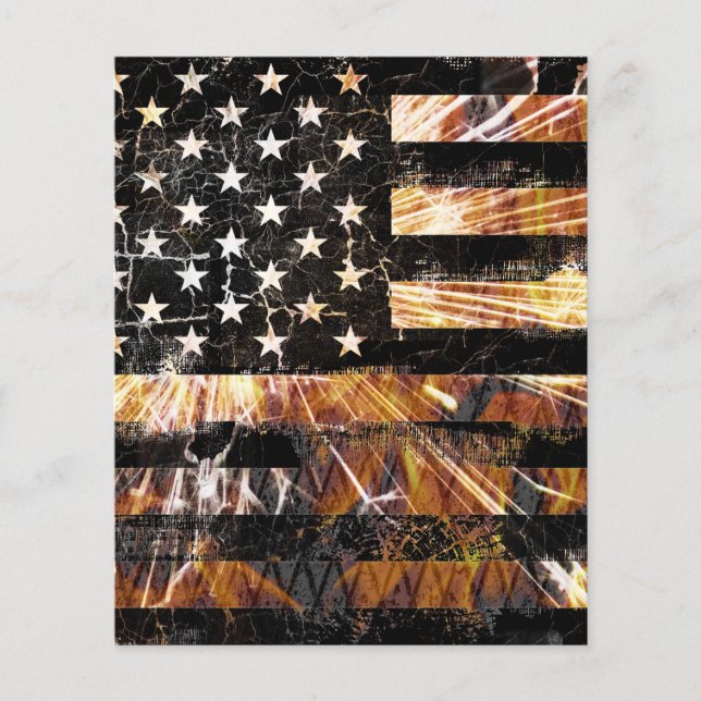 Flyer Faíscas de Sinalizador de Construção Industrial (Frente)