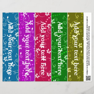 Flyer Favores do marcador para alguns favoritos para