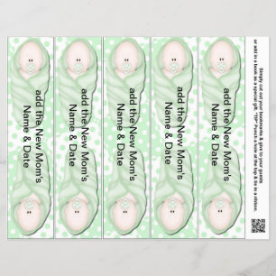 Flyer Favoritos de Favoritos de Chás de fraldas