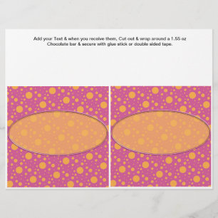 Flyer Favoritos para festas de Bares de balas de balas p