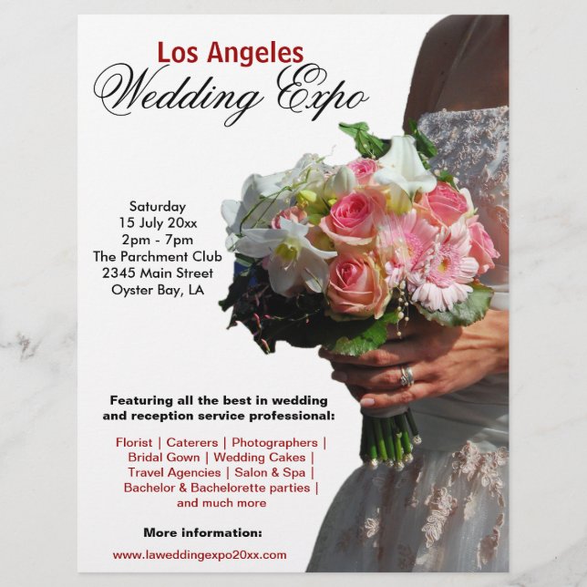 Flyer Feira de Casamento (Frente)