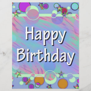 Flyer Feliz aniversário